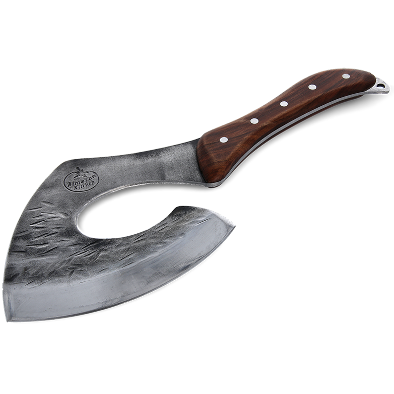 Forged High-Carbon Steel Cooking Axe by Almazan Kitchen®