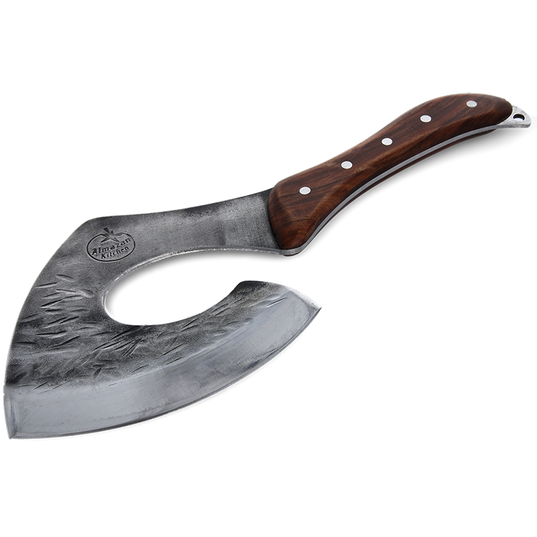 Serbian Chef High-Carbon Steel Cooking Axe