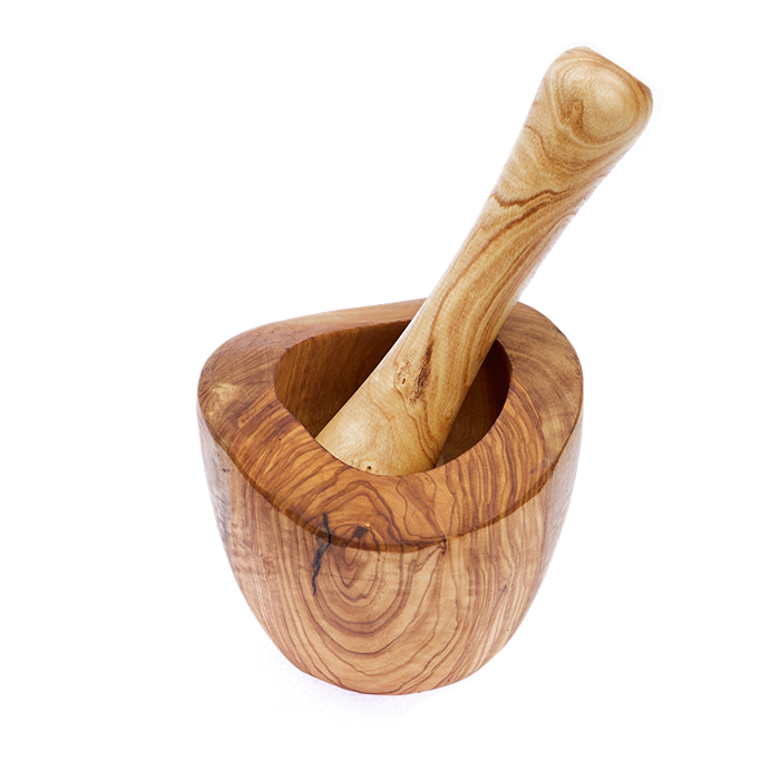 Mortar & Pestle (Olive Wood)