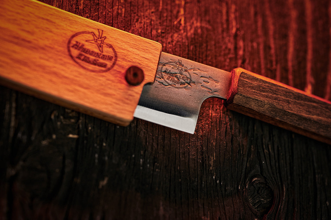 almazan kitchen ナイフ ステンレス版 Kiritsuke Knife | Premium Japanese Surgical Steel – Almazan