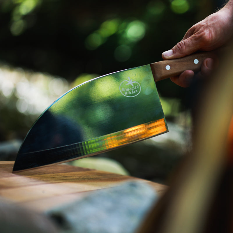 Experience our amazing XXL Promaja® Chef Knife – Almazan Kitchen®