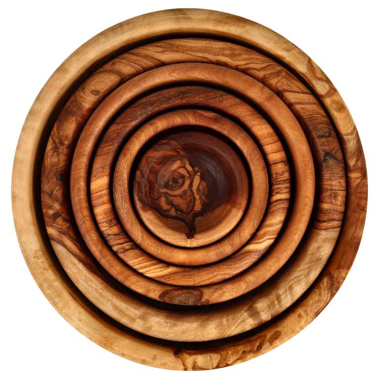 Almazan Kitchen Olive Wood Bowls
