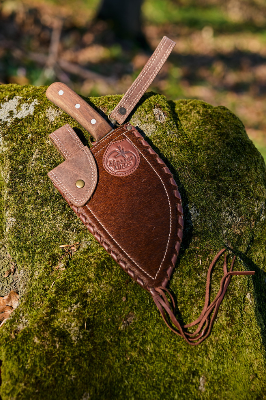 Get Superior Protection: Premium Hide Knife Sheath – Almazan Kitchen®