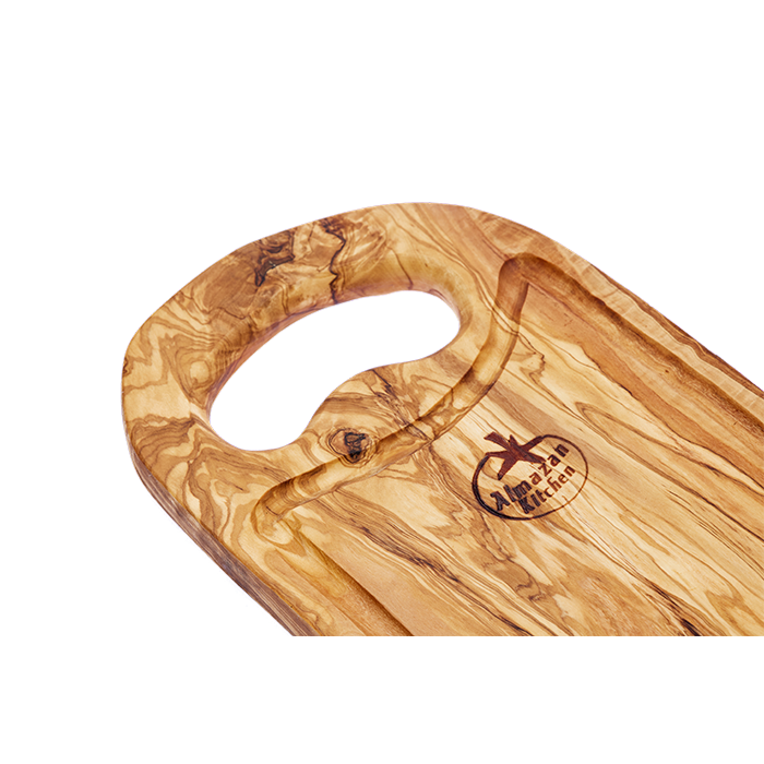 Almazan Kitchen Olive Wood Steak Board - Thumbnail 4