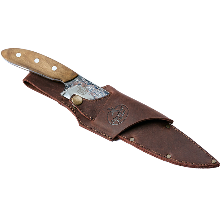 Leather Sheath for Surgical Steel Kitchen Knife