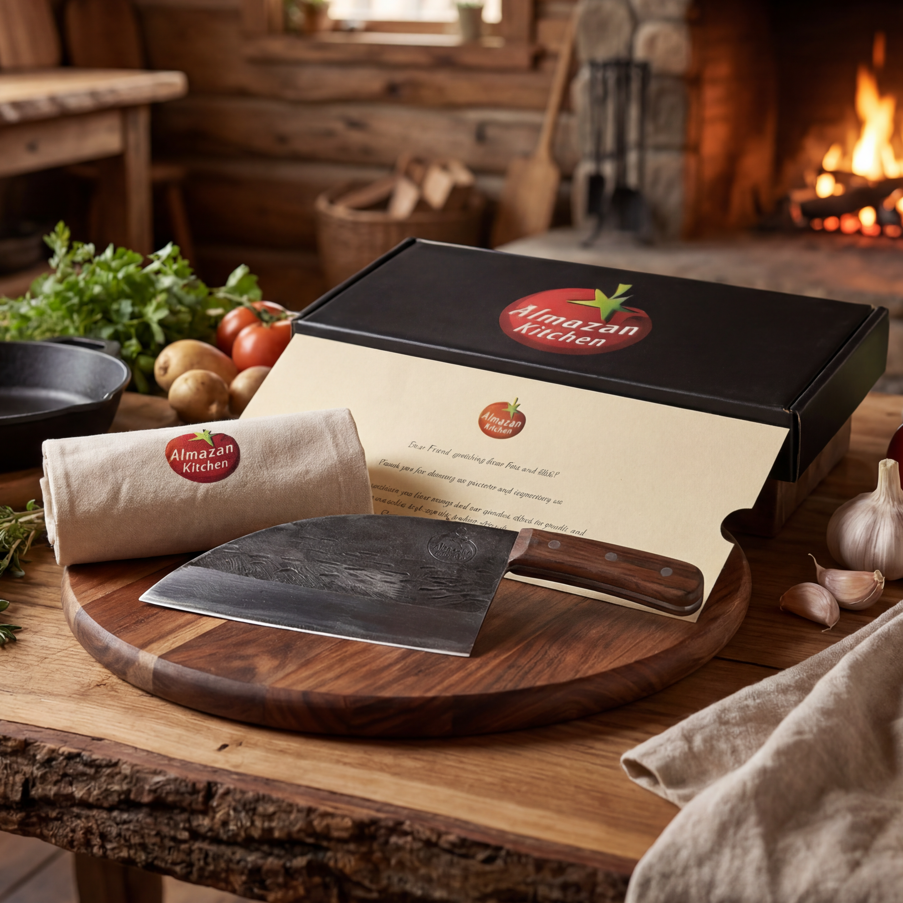 Original Serbian Chef Knife by Almazan Kitchen®