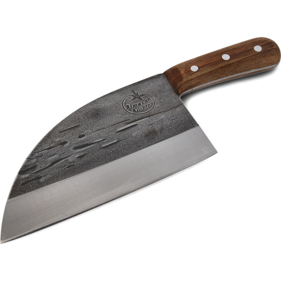 Original Serbian Chef Knife on a transparent background